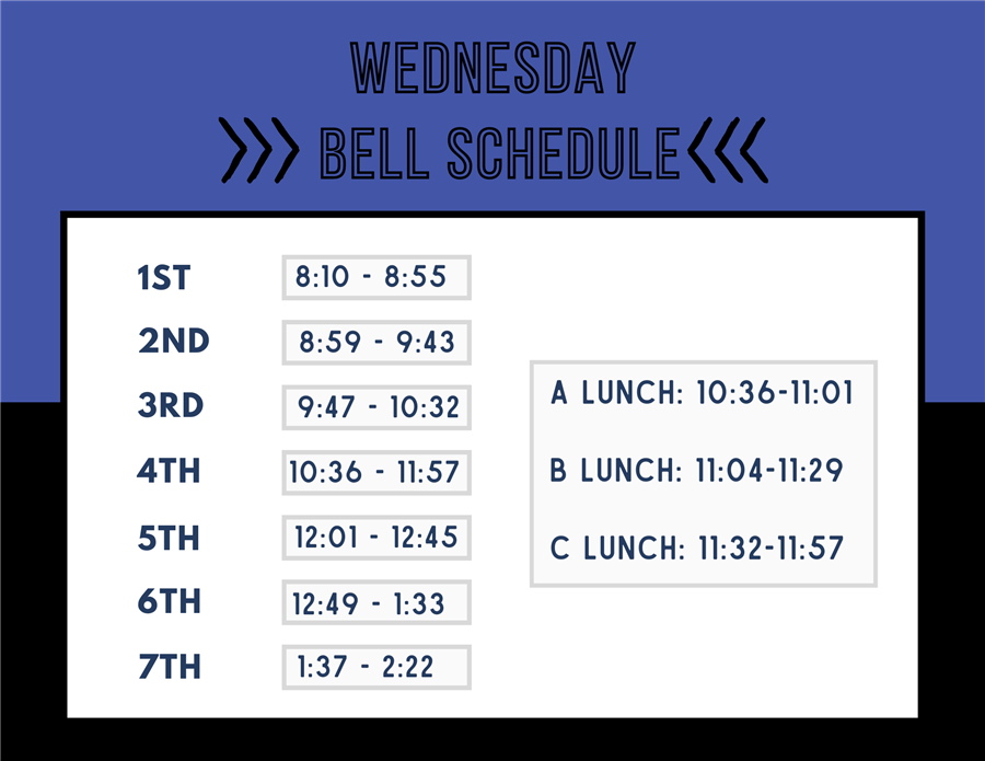 High School (9th-12th) / Bell Schedule